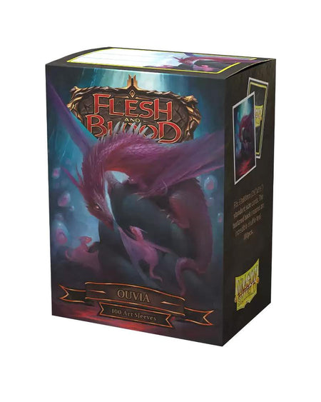 Arcane Tinman Dragon Shields 100 Matte - Flesh and Blood - Ouvia