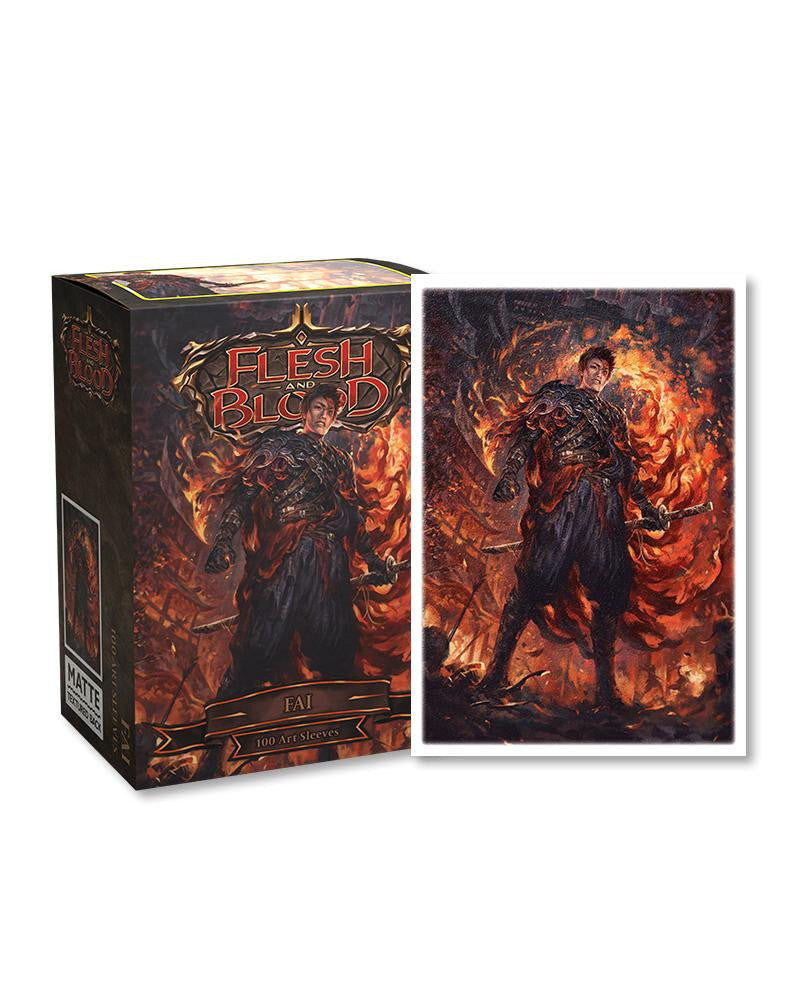 Arcane Tinman Dragon Shields 100 Matte - Flesh and Blood Uprising - Fai