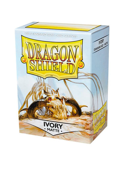 Arcane Tinman Dragon Shields 100 Matte Ivory