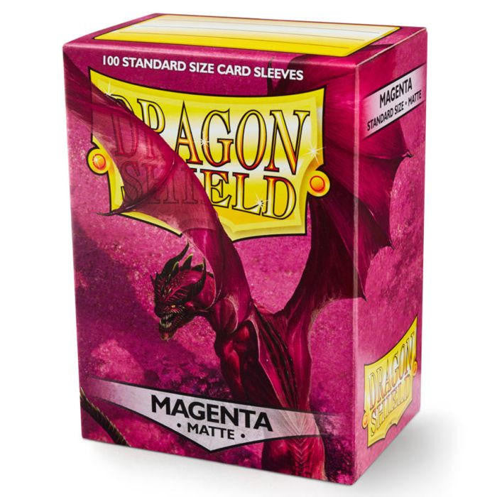 Arcane Tinman Dragon Shields: (100) Matte Magenta 