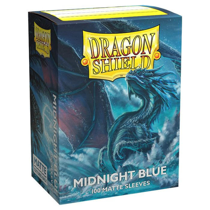Arcane Tinman Dragon Shields: (100) Matte Midnight Blue 