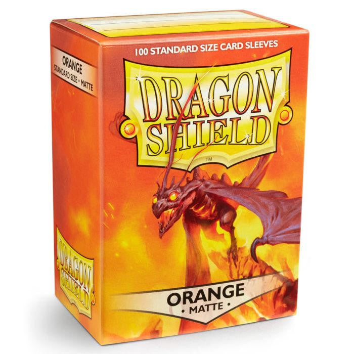 Arcane Tinman Dragon Shields: (100) Matte Orange 