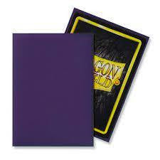 Dragon Shields: (100) Matte Purple