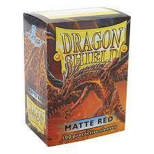 Arcane Tinman Dragon Shields 100 Matte Red