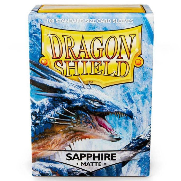 Arcane Tinman Dragon Shields: (100) Matte Sapphire 