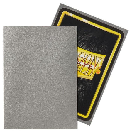 Arcane Tinman Dragon Shields: (100) Matte Silver 