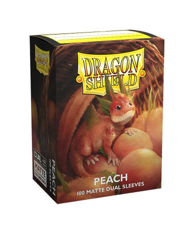 Dragon Shields: Standard Dual Matte Peach 'Piip' (100 ct.)