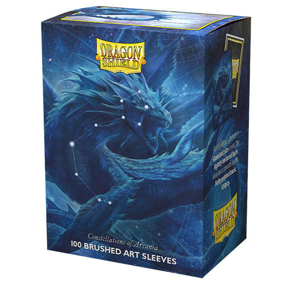 Arcane Tinmen Dragon Shield Sleeves: Standard- Brushed 'Constellations: Drasmorx' Art, Limited Edition (100ct.) 