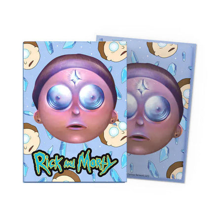 Arcane Tinmen Dragon Shield Sleeves: Standard- Brushed Rick & Morty 'Morty' (100 ct.) 