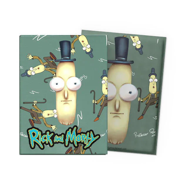 Arcane Tinmen Dragon Shield Sleeves: Standard- Brushed Rick & Morty 'Mr. Poopy Butthole' (100 ct.) 