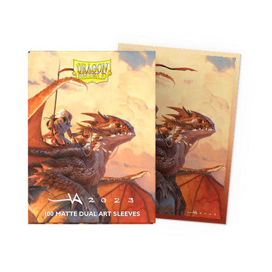 Dragon Shield Sleeves: Standard- Matte 'The Adameer' Art, Limited Edition (100 ct.)