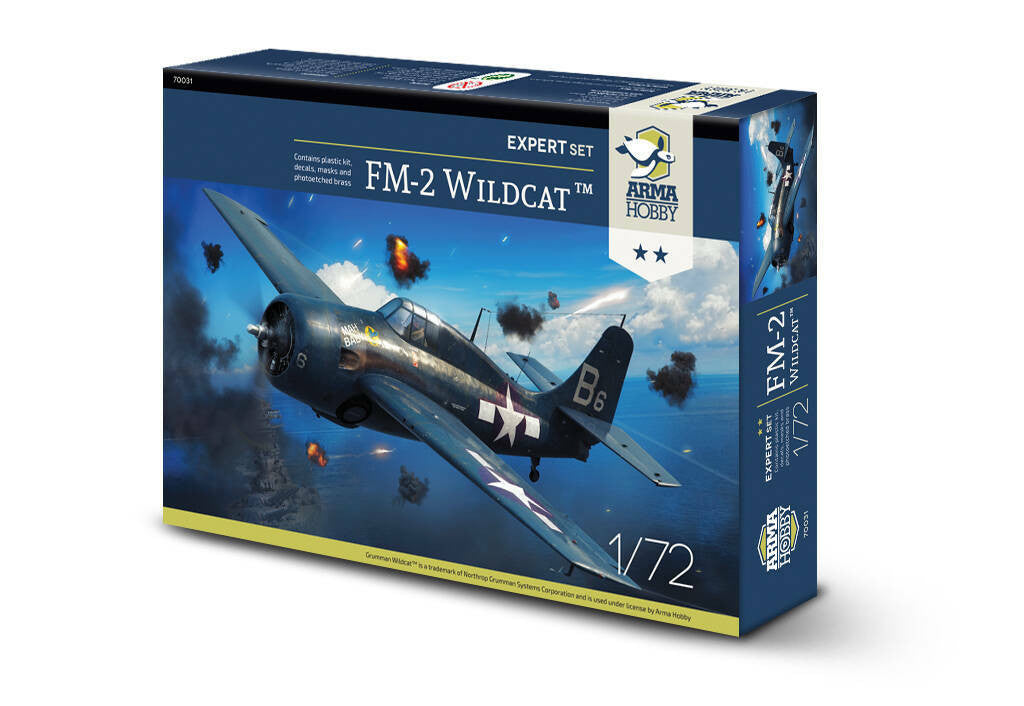 Arma Hobby 1/72 FM-2 Wildcat Expert Set 70031