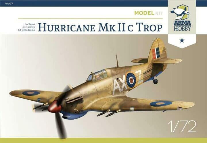 Arma Hobby 1/72 Hurricane MkIIc Trop 70037