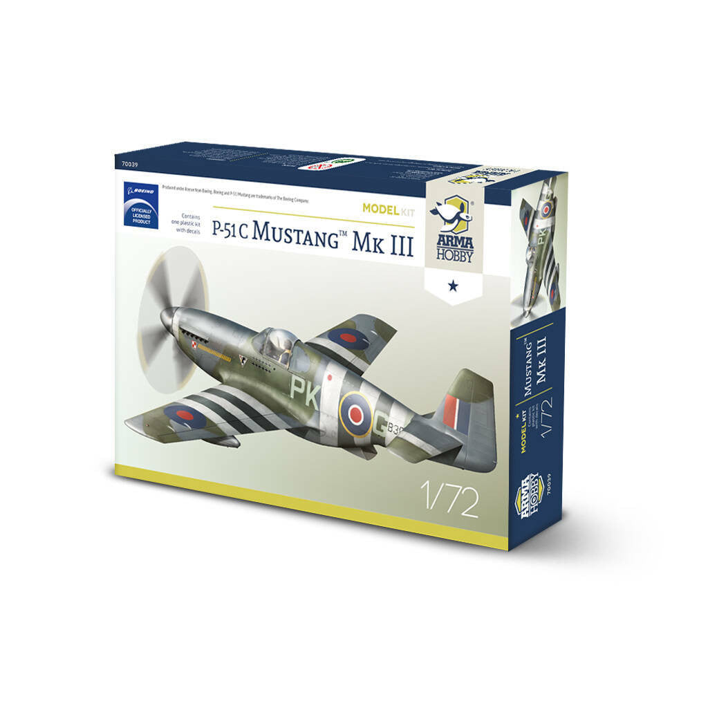 Arma Hobby 1/72 P-51C Mustang MkIII 70039
