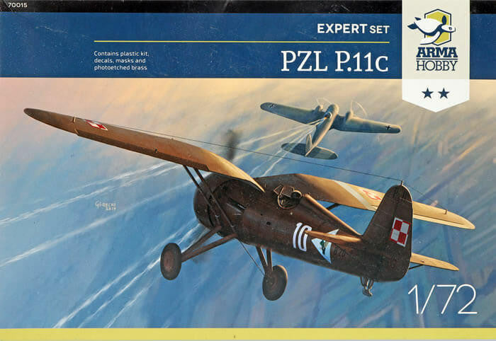Arma Hobby 1/72 PZL P.11c Expert Set 70015