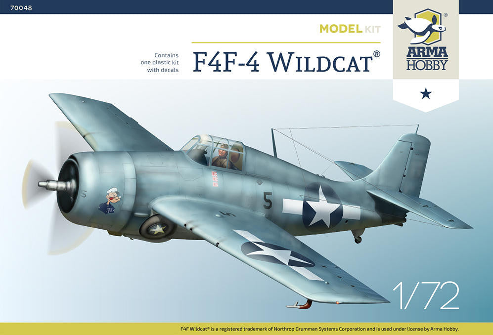 Arma Hobby F4F-4 Wildcat Basic Set 70048