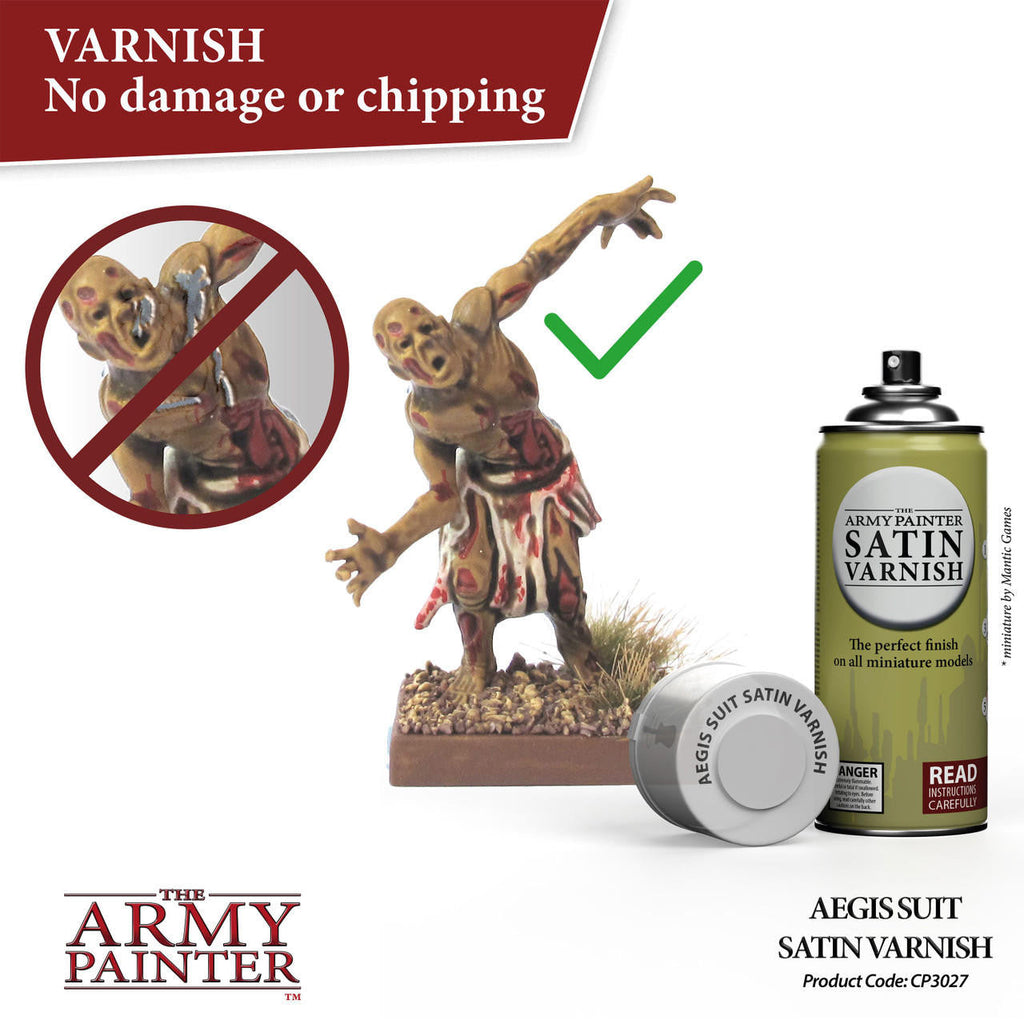 Army Painter: Aegis Suit Satin Varnish at LionHeart Hobby