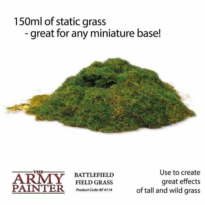 Army Painter Battlefield Field Grass Basing 4114 at LionHeart Hobby