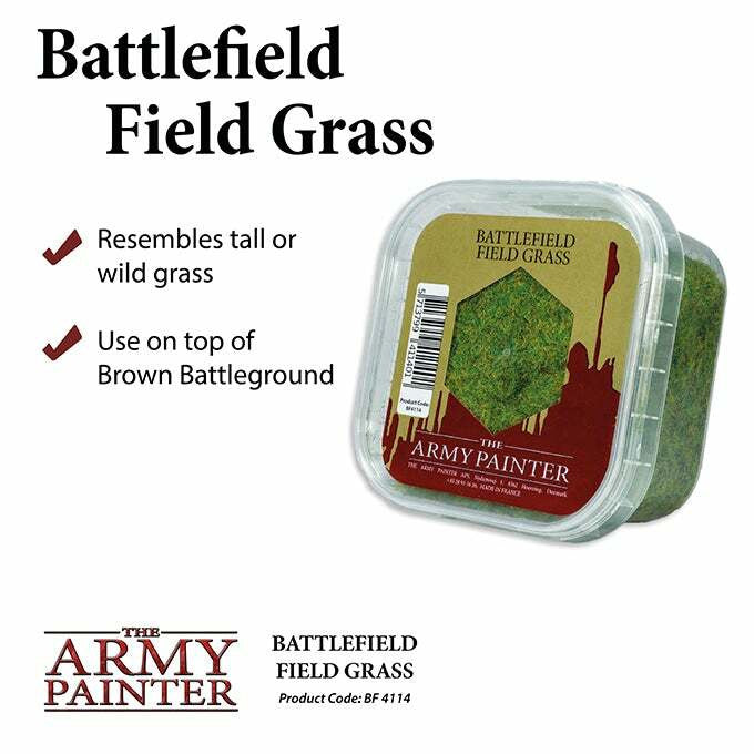Army Painter Battlefield Field Grass Basing 4114 at LionHeart Hobby