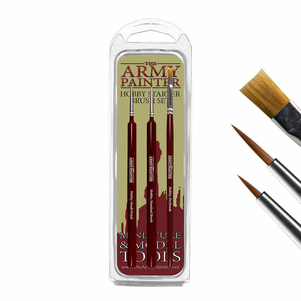 Army Painter: Hobby Starter Brush Set 5044 at LionHeart Hobby