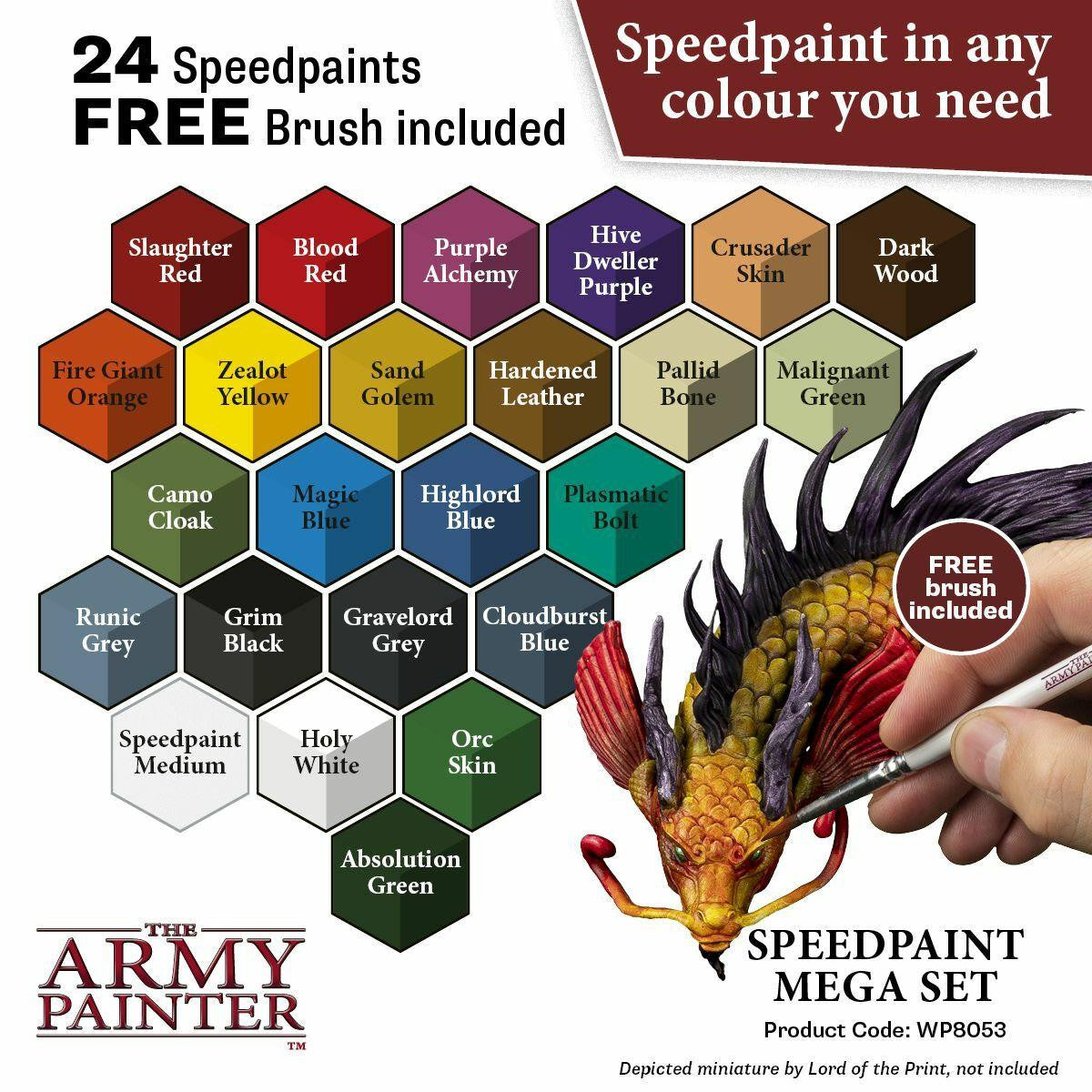 Army Painter Warpaint Speedpaint Mega Set