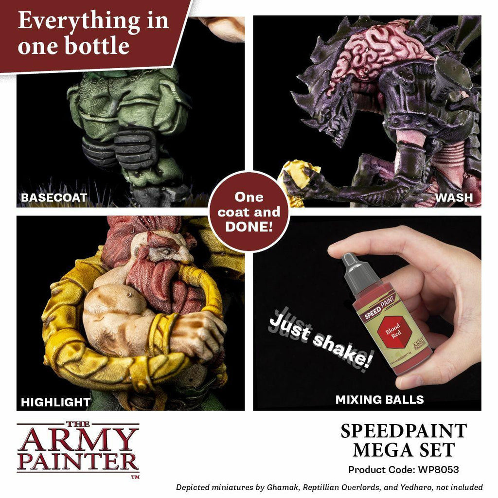 Army Painter Warpaint Speedpaint Mega Set