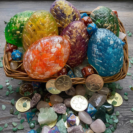 Artisan Bath Co. Dragon Egg Dice Soap - Purple 
