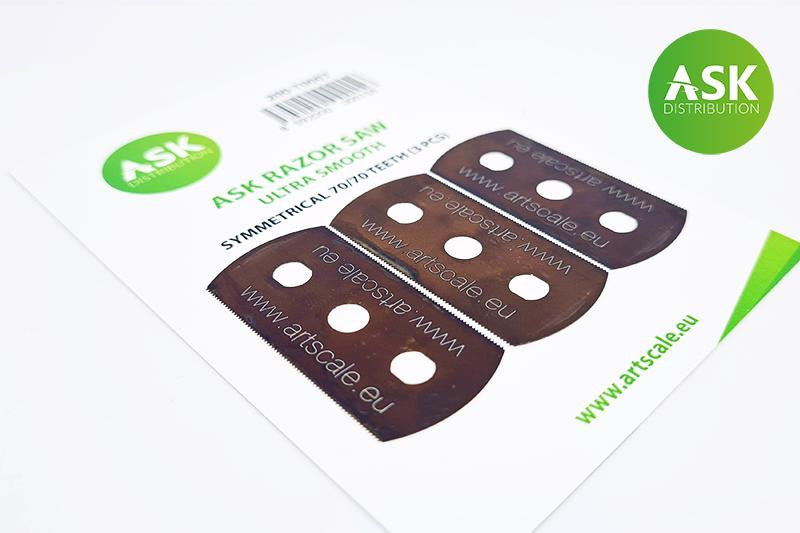 ASK Distribution Razor Saw Blade Ultra Smooth 3pc T0007 