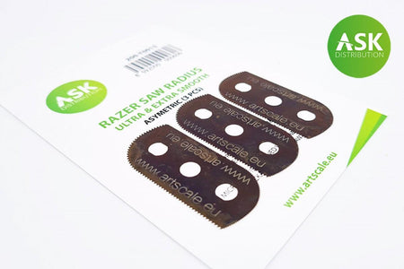 ASK Distribution Razor Saw Blades Asymmetrical 65/100 Teeth (3) T0015 