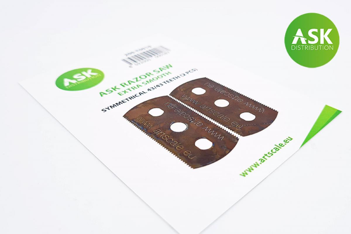 ASK Distribution Razor Saw Blades Symmetrical 43/43 Teetch (2) T0010 