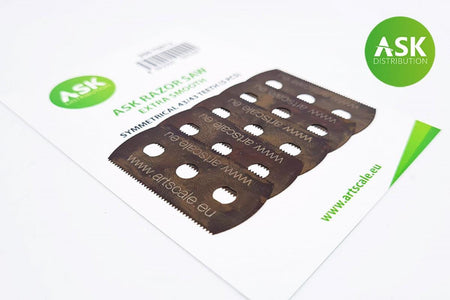 ASK Distribution Razor Saw Blades Symmetrical 43/43 Teeth (5) T0012 