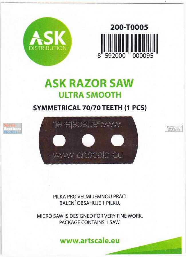 Razor Saw Ultra Smooth 70/70 Teeth (1 pcs) T0005