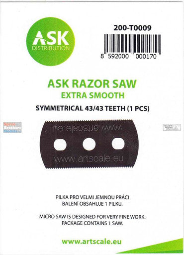 Razor Saw Ultra Smooth 43/43 Teeth (1pc) T0009