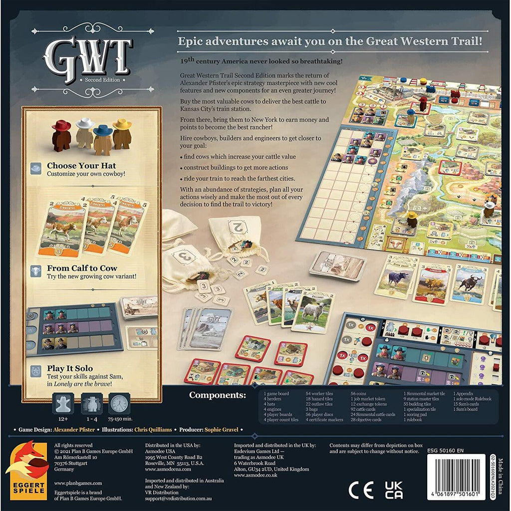 Asmodee Great Western Trail