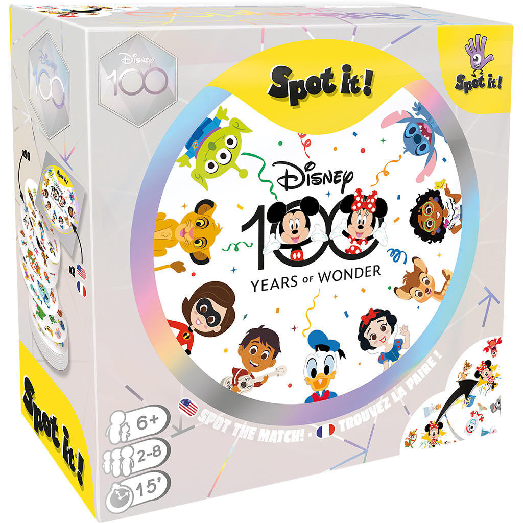 Asmodee Spot It!: Disney 100th Anniversary 