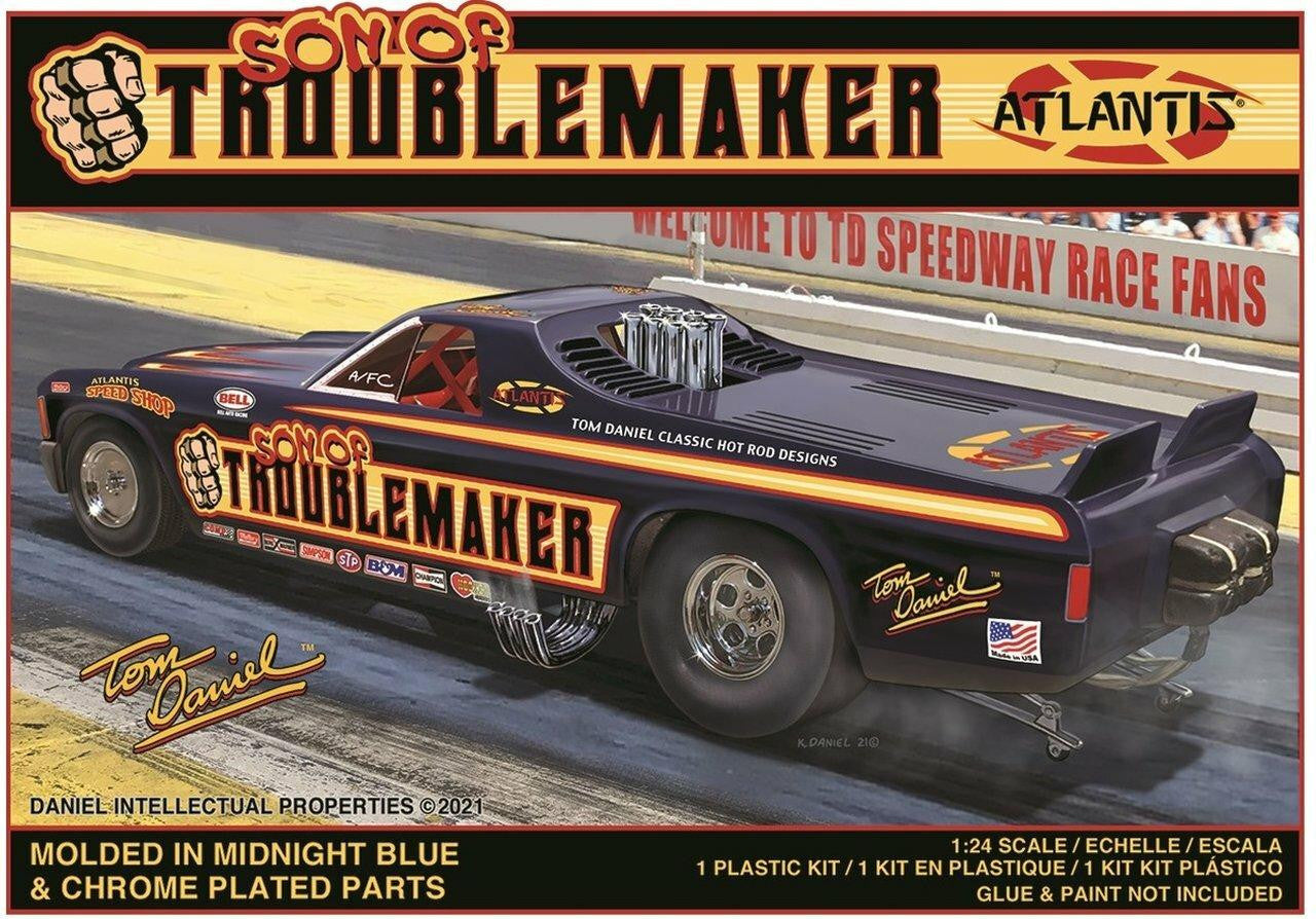 Atlantis 1/24 Son of Troublemaker Chevy El Camino Funny Car 2204