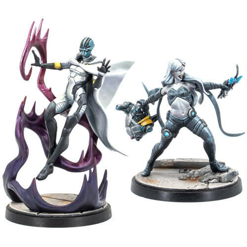 Atomic Mass Games Marvel Crisis Protocol Black Swan and Supergiant