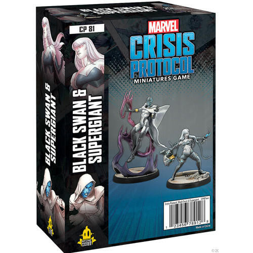Atomic Mass Games Marvel Crisis Protocol Black Swan and Supergiant