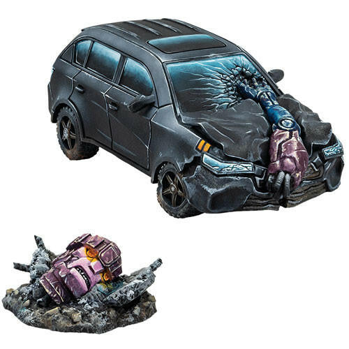 Atomic Mass Games Marvel Crisis Protocol Crashed Sentinel Terrain Expansion
