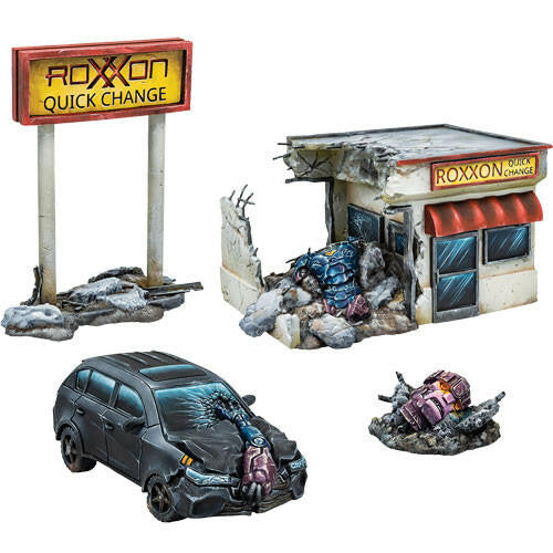 Atomic Mass Games Marvel Crisis Protocol Crashed Sentinel Terrain Expansion