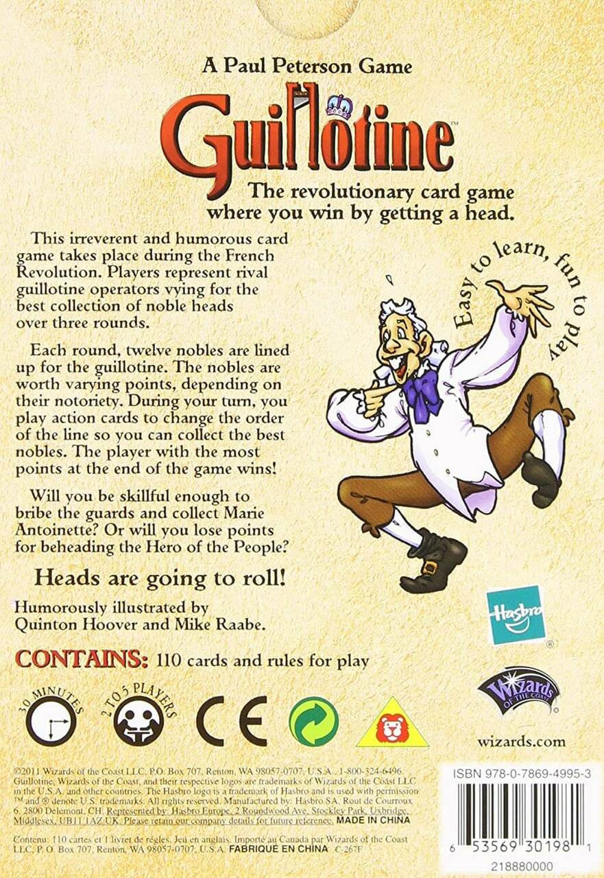 Avalon Hill Guillotine