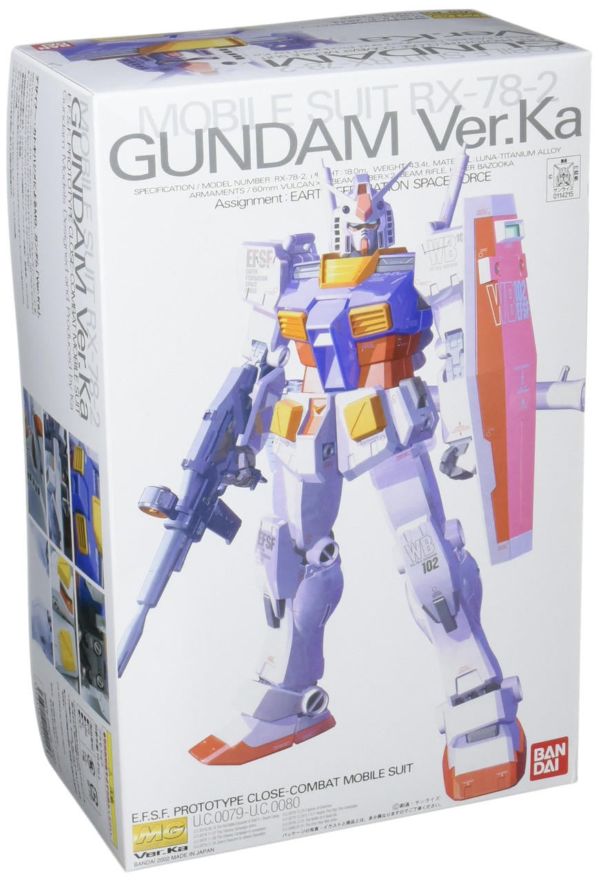 Bandai 1/100 Gundam MG RX-78-2 Ver.Ka 1114215 