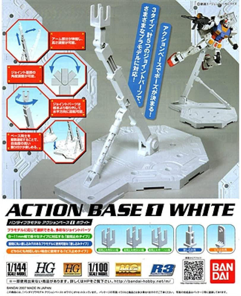 Bandai 1/144 Gundam Action Base 1 Display Stand 2001478 