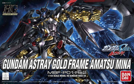 Bandai 1/144 Gundam HG #59 Astray Gold Frame Amatsu Mina 2212204 