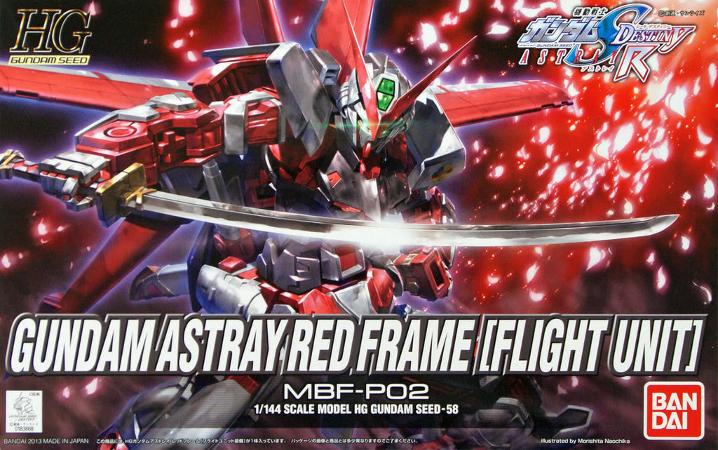 Bandai 1/144 Gundam HG Astray Red Frame 2214591 
