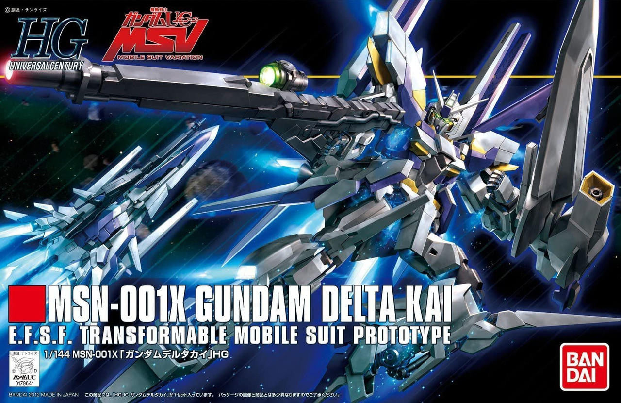 Bandai 1/144 Gundam HG MSN001X Delta Kai 5060678