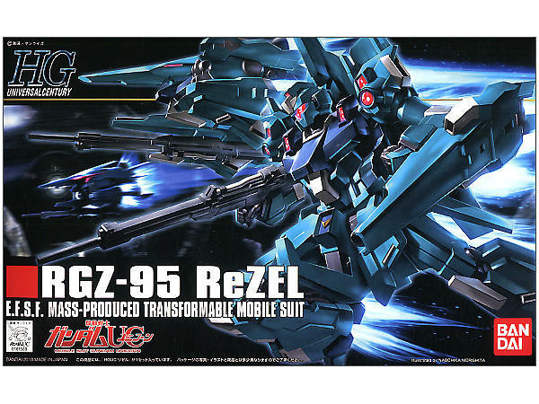 Bandai 1/144 Gundam HG Rezel 2077707 