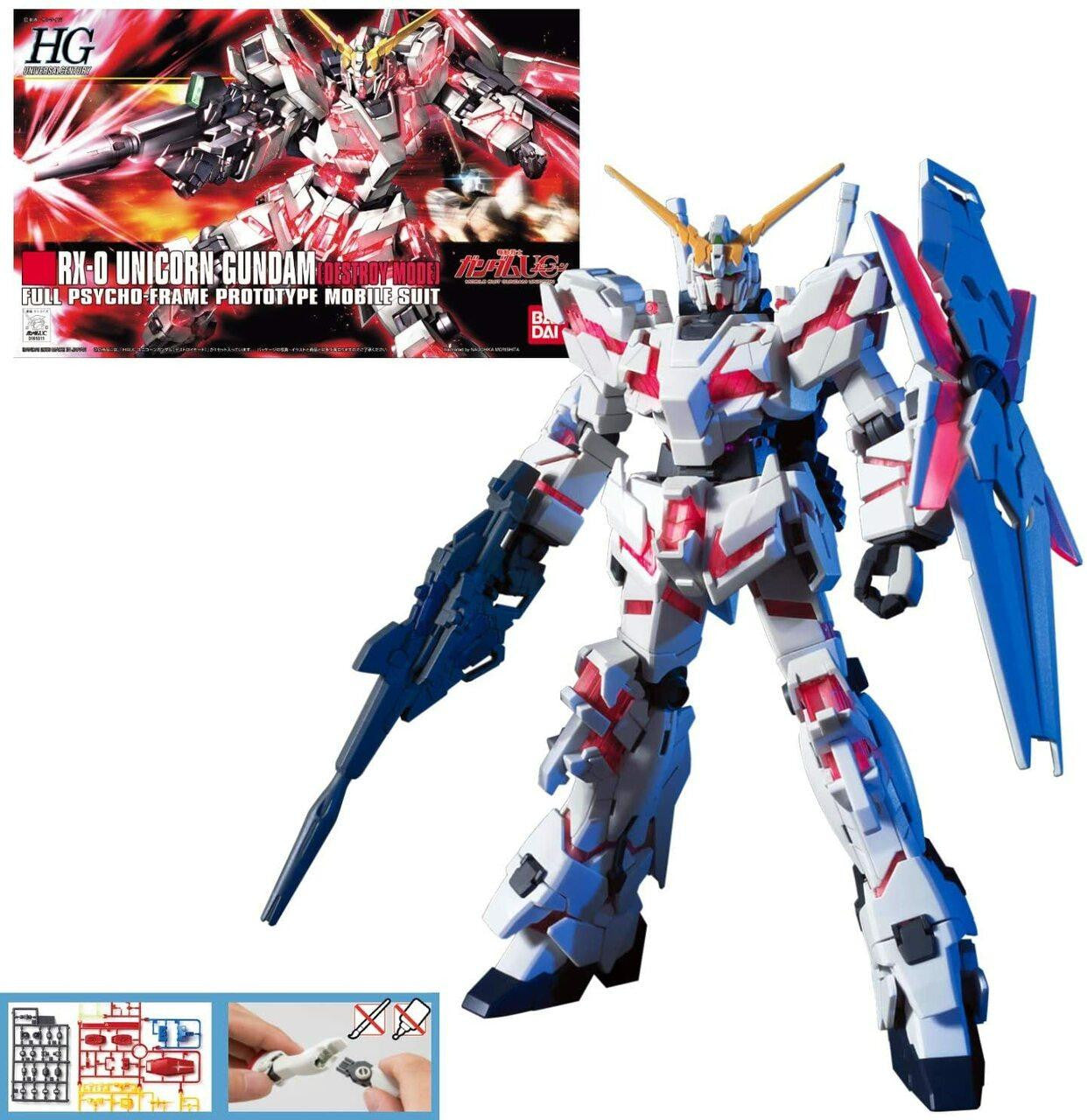 Bandai 1/144 Gundam HG RX-0 Unicorn 2077705