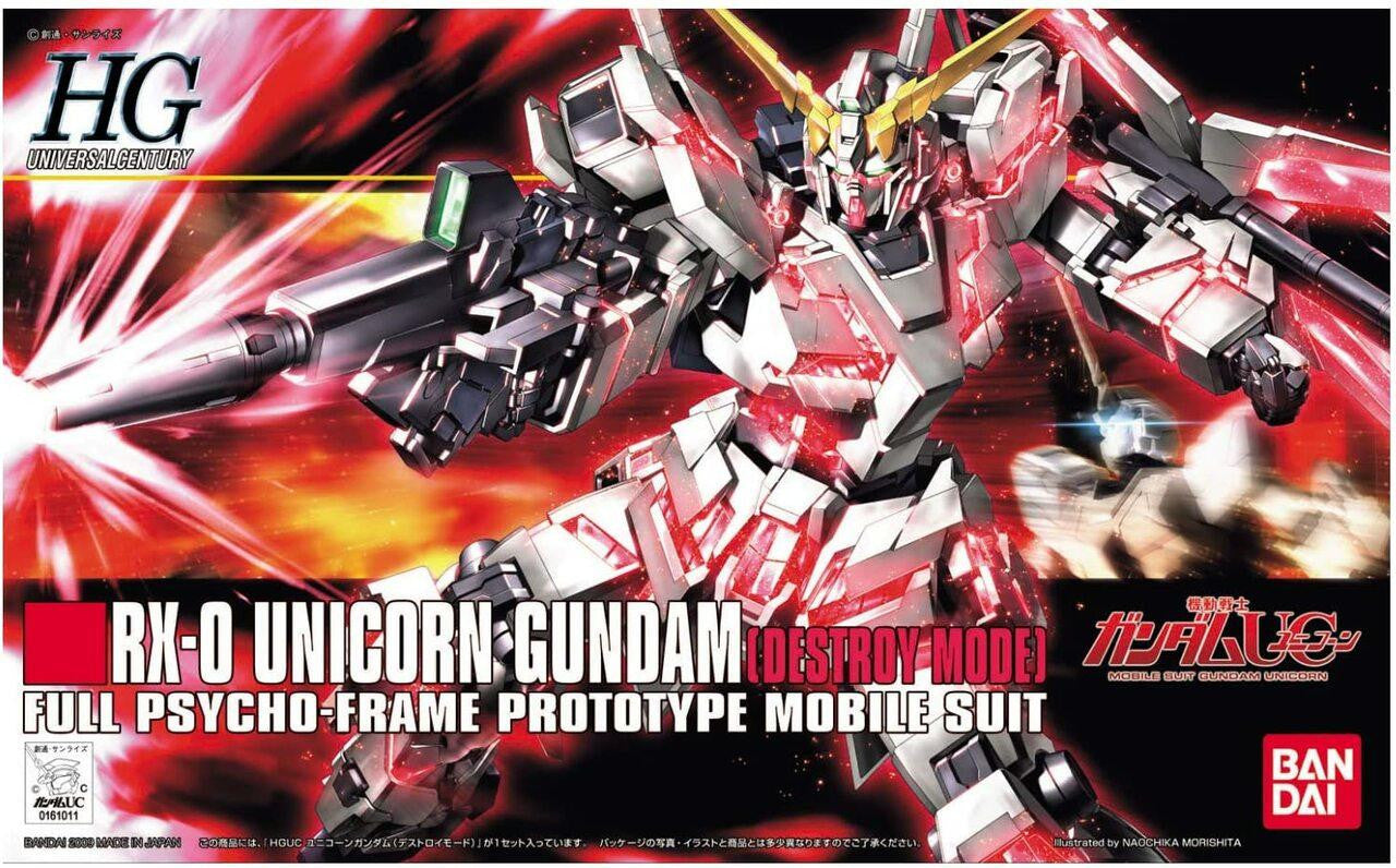 Bandai 1/144 Gundam HG RX-0 Unicorn 2077705