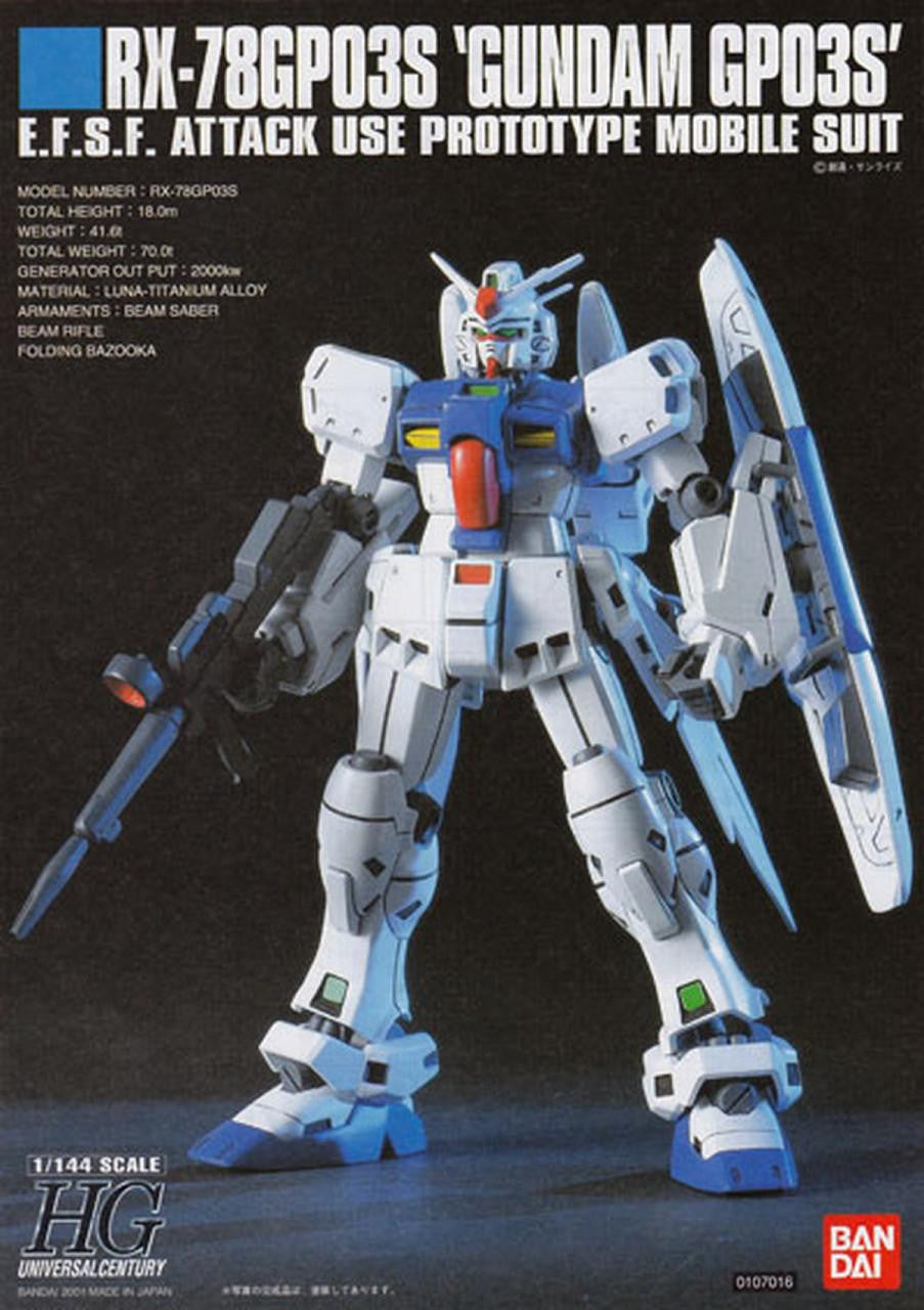 Bandai 1/144 Gundam - HG - RX-78GP03S - 1107016 